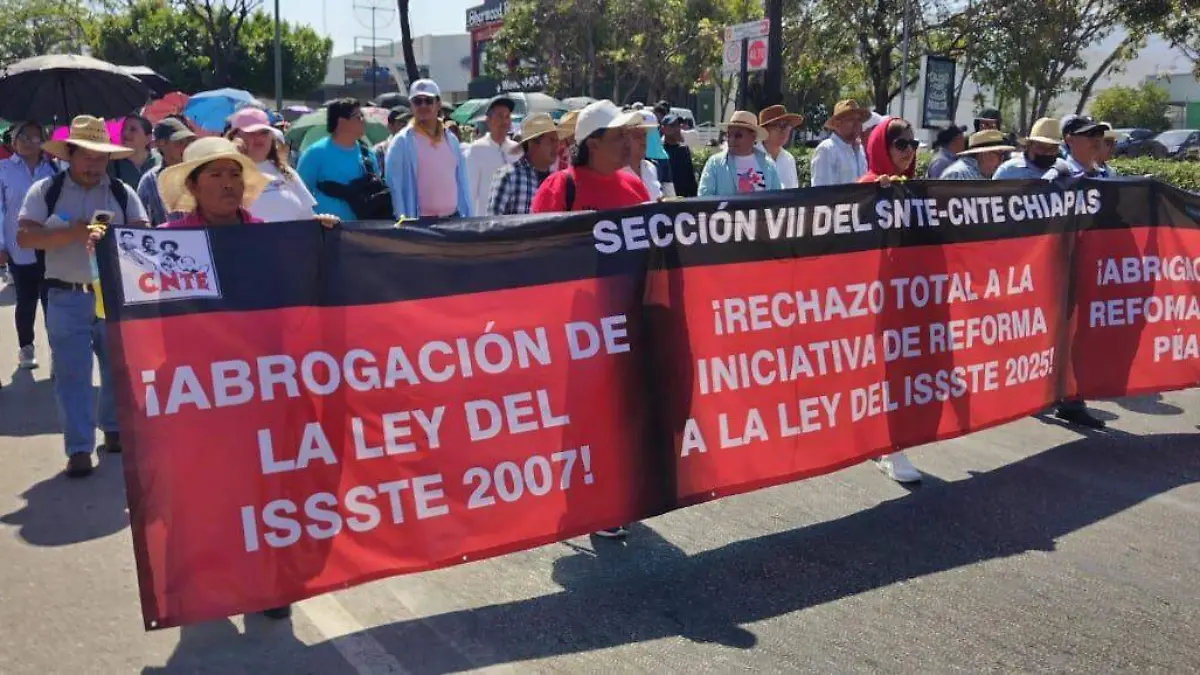 marcha cel cnte en tuxtla